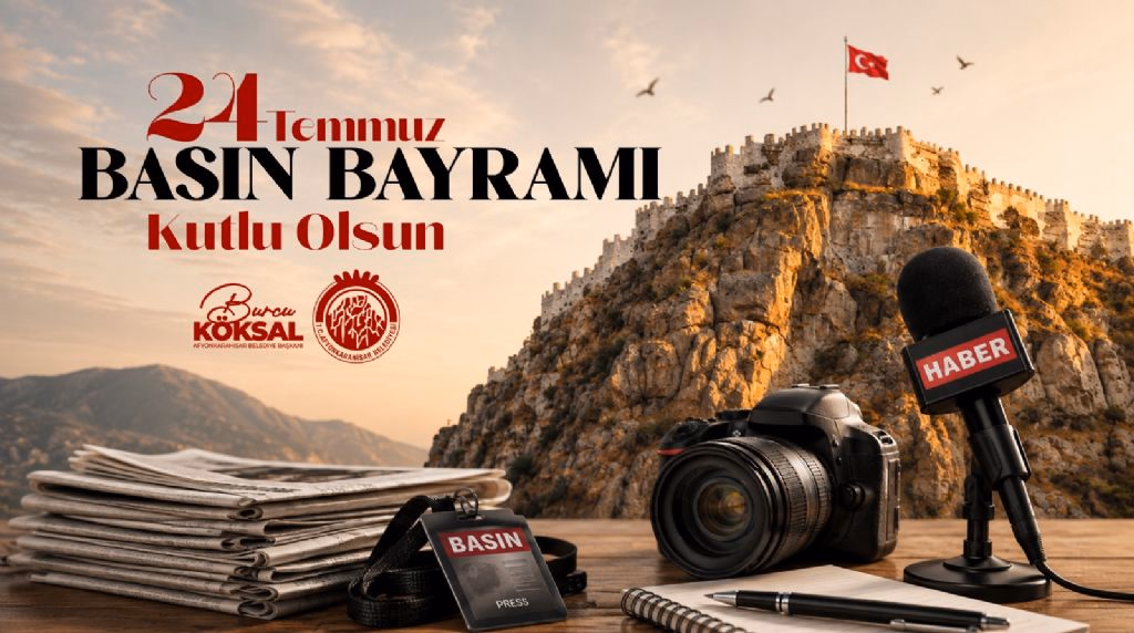 BAŞKANIMIZ BURCU KÖKSAL´IN 24 TEMMUZ BASIN BAYRAMI MESAJI