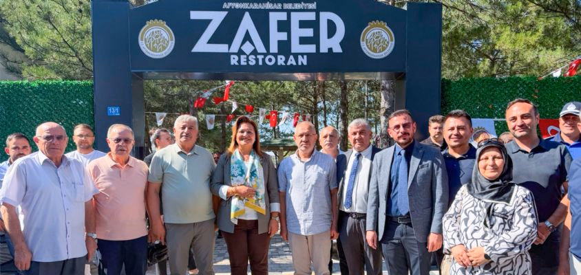 ZAFER RESTORAN HİZMETE AÇILDI