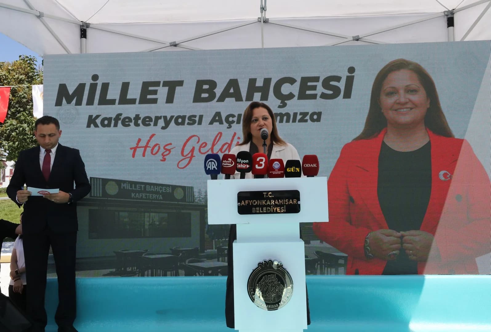 BÜLENT ECEVİT PARKI MİLLET BAHÇESİ KAFETERYAMIZ HİZMETE AÇILDI
