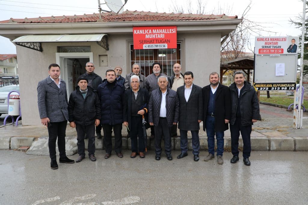 ZEYBEK BAŞKAN KANLICA MAHALLESİ´Nİ ZİYARET ETTİ