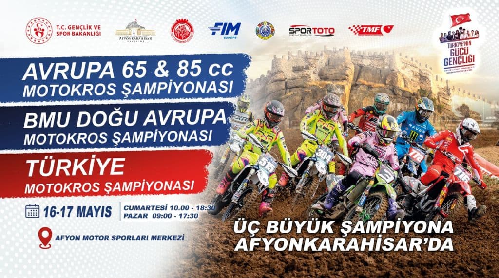 19 MAYIS COŞKUSU MOTOKROS HEYECANIYLA YAŞANACAK