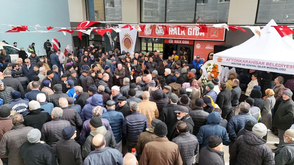 HALK GIDA HİZMETE AÇILDI