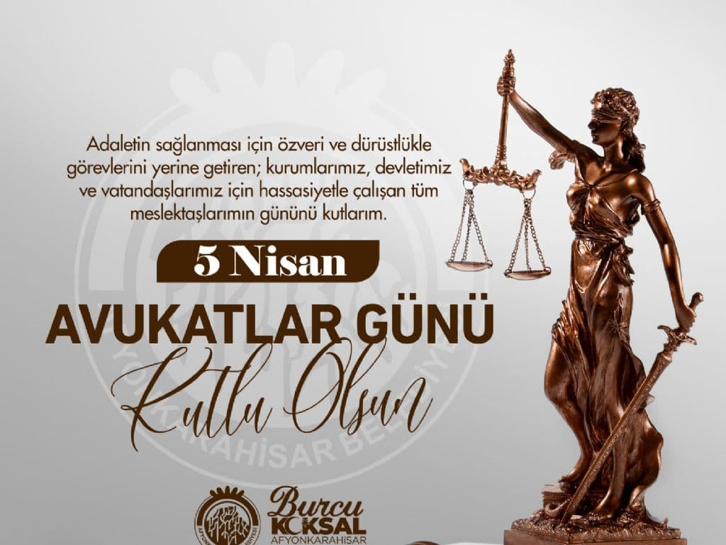 BAŞKANIMIZ BURCU KÖKSAL´DAN AVUKATLAR GÜNÜ MESAJI