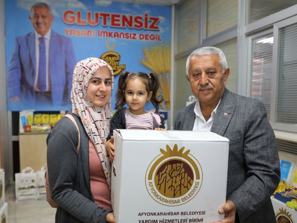 ÇÖLYAK HASTALARINA GLUTENSİZ GIDA DESTEĞİ