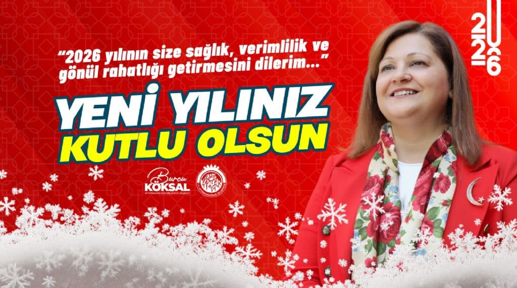 BAŞKANIMIZ BURCU KÖKSAL´IN YENİ YIL MESAJI