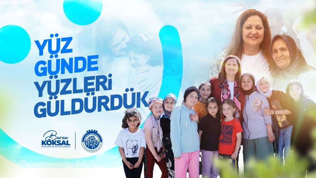 100 GÜNDE YÜZLERİ GÜLDÜRDÜK