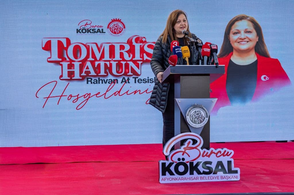 TOMRİS HATUN RAHVAN AT TESİSLERİ KAFETERYASI HİZMETE GİRDİ
