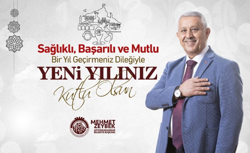 BAŞKANIMIZ MEHMET ZEYBEK´İN YENİ YIL MESAJI