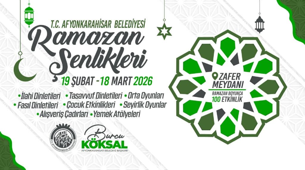 AFYONKARAHİSAR RAMAZAN´A HAZIR