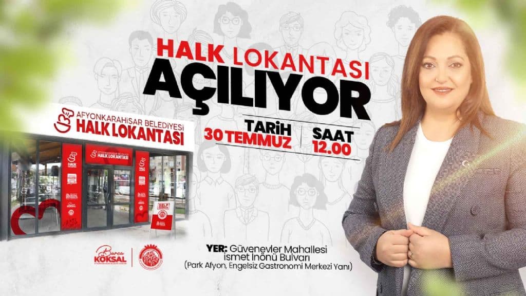 AFYONKARAHİSAR´IN İLK HALK LOKANTASI AÇILIYOR