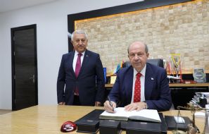 KKKTC CUMHURBAKANI ERSN TATARDAN BAKANIMIZA ZYARET